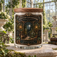 Phantom Conservatory - Moonlit Glasshouse in Gilded Detail