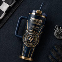 HMS Championship Legacy - Navy and Gold Wraparound Tumbler