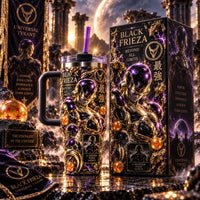 Frieza in Obsidian and Gold - A Study in Cold Confidence